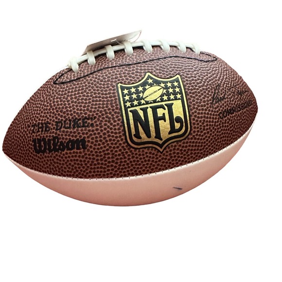 Brandon Marshall Autographed Signed Football WILSON AUTO Denver Broncos Bears - Picture 5 of 6